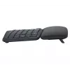 LOGITECH Ergo K860 - Bezvadu sadalītā tastatūra Graphite Qwertz Deutsch
