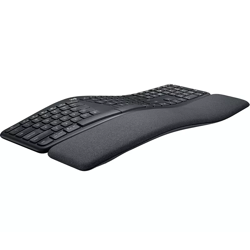 LOGITECH Ergo K860 - Bezvadu sadalītā tastatūra Graphite Qwertz Deutsch