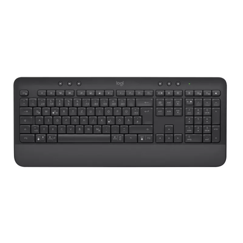 LOGITECH Signature K650 bezvadu tastatūra - Grafīts - Deutsch Qwertz