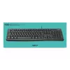 LOGITECH K120 tastatūra - USB vadu - QWERTY US/starptautiskā