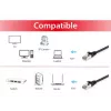 Tīkla kabelis Equip Cat.6A S/FTP Patch Cable RJ-45 5,0m Melns