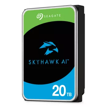 Seagate SkyHawk AI ST20000VE004 iekšējais cietais disks 20 TB 7200 RPM 512 MB 3,5 collas Serial ATA III