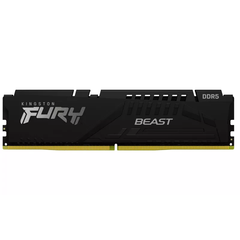 Kingston Technology FURY Beast 16GB 5600MT/s DDR5 CL36 DIMM Melns