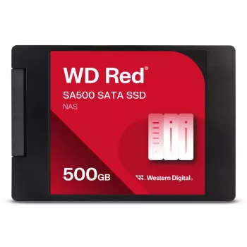 WESTERN DIGITAL SSD - WD Red SA500 - 500GB - SATA 6Gb/s - 2,5 inch
