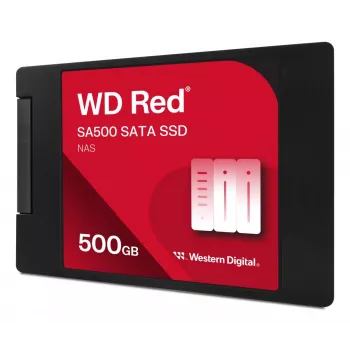 WESTERN DIGITAL SSD - WD Red SA500 - 500GB - SATA 6Gb/s - 2,5 inch