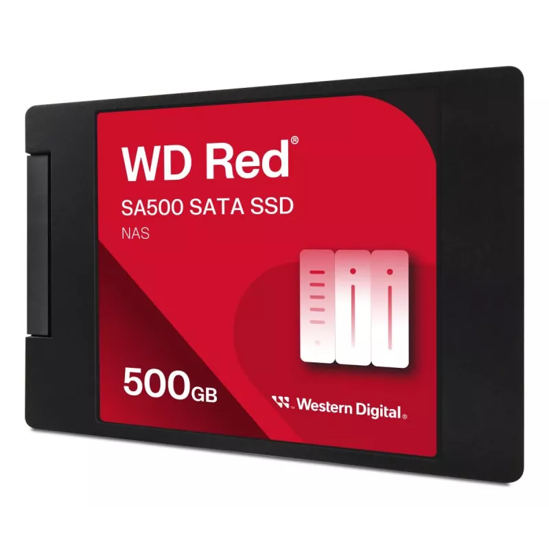 WESTERN DIGITAL SSD - WD Red SA500 - 500GB - SATA 6Gb/s - 2,5 inch