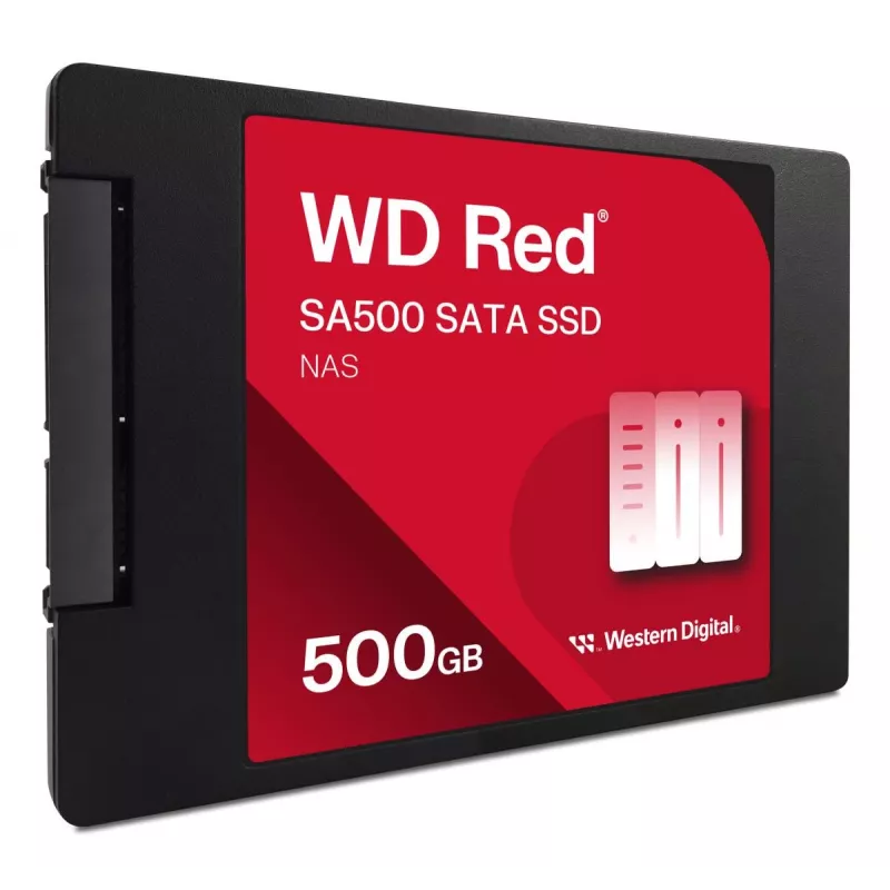 WESTERN DIGITAL SSD - WD Red SA500 - 500GB - SATA 6Gb/s - 2,5 inch