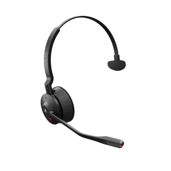 Jabra Engage 55 - USB-A MS Mono, EMEA/APAC, bezvadu, biroja/zvanu centrs, 57 g, austiņas, melna, titāns