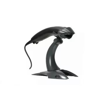 HONEYWELL Barcode Scanner Voyager 1200g USB Kit - Includes Melns Scanner 1200g & Rigid Presentation Stand & Coiled USB Type A kabelis 3m