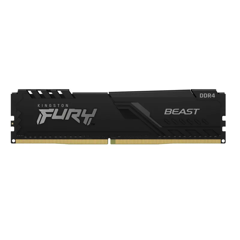 Kingston Technology FURY Beast 32GB 3600MT/s DDR4 CL18 DIMM (2 gab. komplekts) Melns