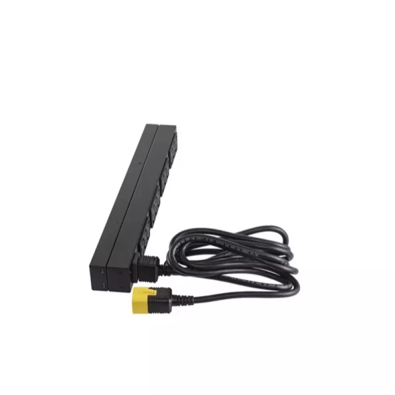 APC NetShelter Basic Rack PDU, 1U, 1PH, 3,7kW 230V 16A vai 3,3kW 208V 16A, x12 C13 rozetes, C20 vads
