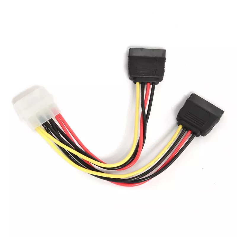 GEMBIRD strāvas kabelis 15cm 2xSATA/ lieltirgojuma iepakojums (cc-sata-psy)