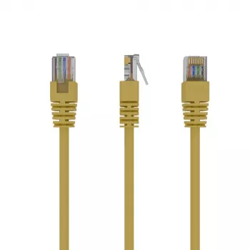 Tīkla kabelis Gembird PP12-0.5M/Y RJ-45 Cat5e 0.5 m dzeltens