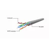 GEMBIRD ielāpu vads - Cat 5e - UTP - 1 m - sarkans