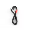 GEMBIRD 3,5 mm stereo–RCA spraudņu kabelis 1,5 m