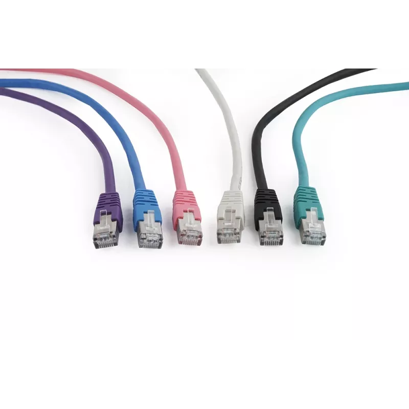 GEMBIRD komutācijas kabelis - CAT6 - FTP - 25 cm - pelēks