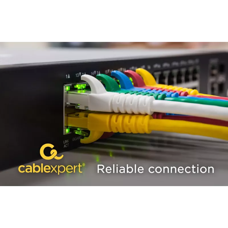 GEMBIRD komutācijas kabelis - CAT6 - FTP - 25 cm - pelēks