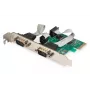 DIGITUS Serial I/O,2-port, Pci-e Add-On card 2 X DB9 M Slot Bracket + LP Brackets MCS9901 chIPSet