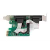 DIGITUS Serial I/O,2-port, Pci-e Add-On card 2 X DB9 M Slot Bracket + LP Brackets MCS9901 chIPSet