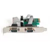 DIGITUS Serial I/O,2-port, Pci-e Add-On card 2 X DB9 M Slot Bracket + LP Brackets MCS9901 chIPSet