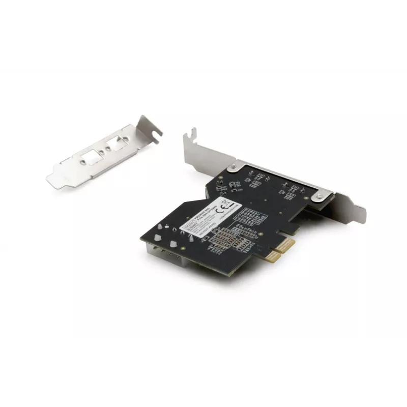 DIGITUS IEEE 1394b saskarnes karte, PCI-e ar 3 pieslēgvietām, 2x 9 kontaktu ārējā +1x 9 kontaktu iekšējā