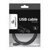 GEMBIRD USB 2.0 A-spraudnis B-spraudnis kabelis 3 m (10 pēdas) - melns/ vairumiepakojums (ccp-USB2-ambm-10)