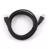 GEMBIRD USB 2.0 Type-A uz USB Type-A pagarinātāja kabelis (AM/AF), 1m - melns