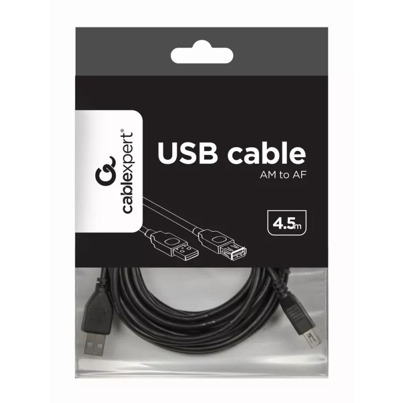 GEMBIRD USB 2.0 pagarinātāja kabelis 5 m