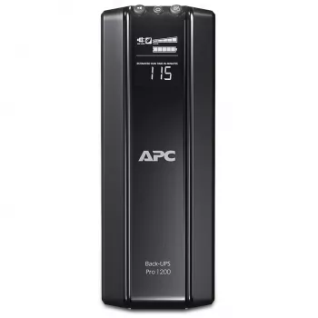 APC BR1200G-FR Power-Saving Back-UPS Pro 1200 nepārtrauktās barošanas avots, line-interactive, 1200 VA, 720 W, 230 V, 6 ligzdas CEE 7/5, LCD, USB, 45 dB