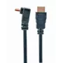 GEMBIRD High Speed HDMI kabelis ar Ethernet, 90 grādu uz augšu vērsts savienotājs, 3m