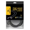 GEMBIRD High Speed HDMI kabelis ar Ethernet, 90 grādu uz augšu vērsts savienotājs, 3m