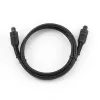 Toslink audio kabelis Gembird CC-OPT-1M melns 1 m