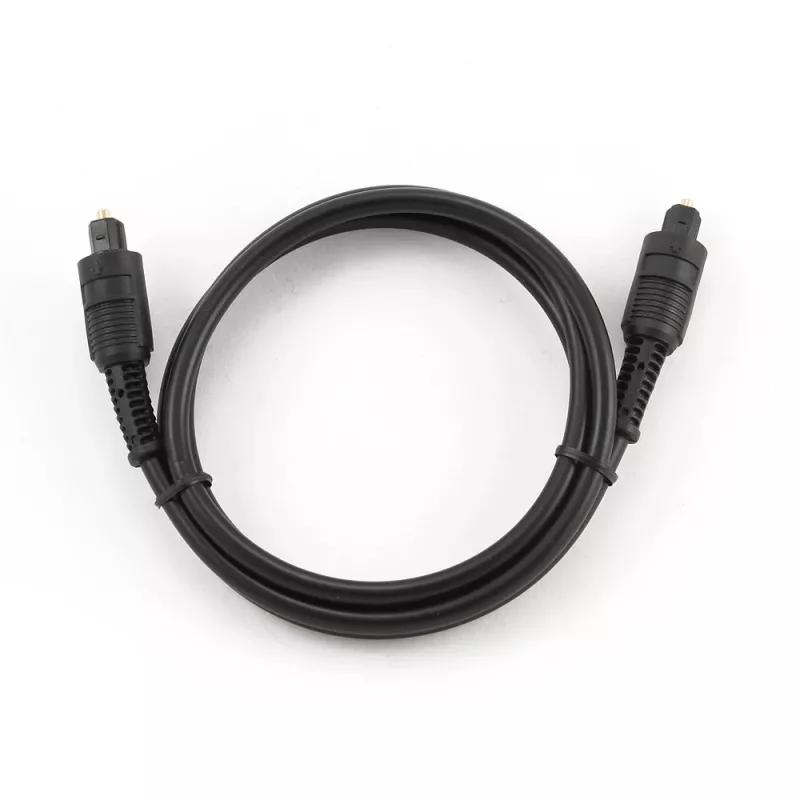 Toslink audio kabelis Gembird CC-OPT-1M melns 1 m