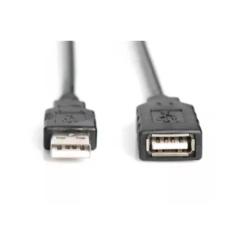 DIGITUS USB 2.0 atkārtotāja kabelis USB A spraudnis / sievišķais 10m (DA-73100-1)