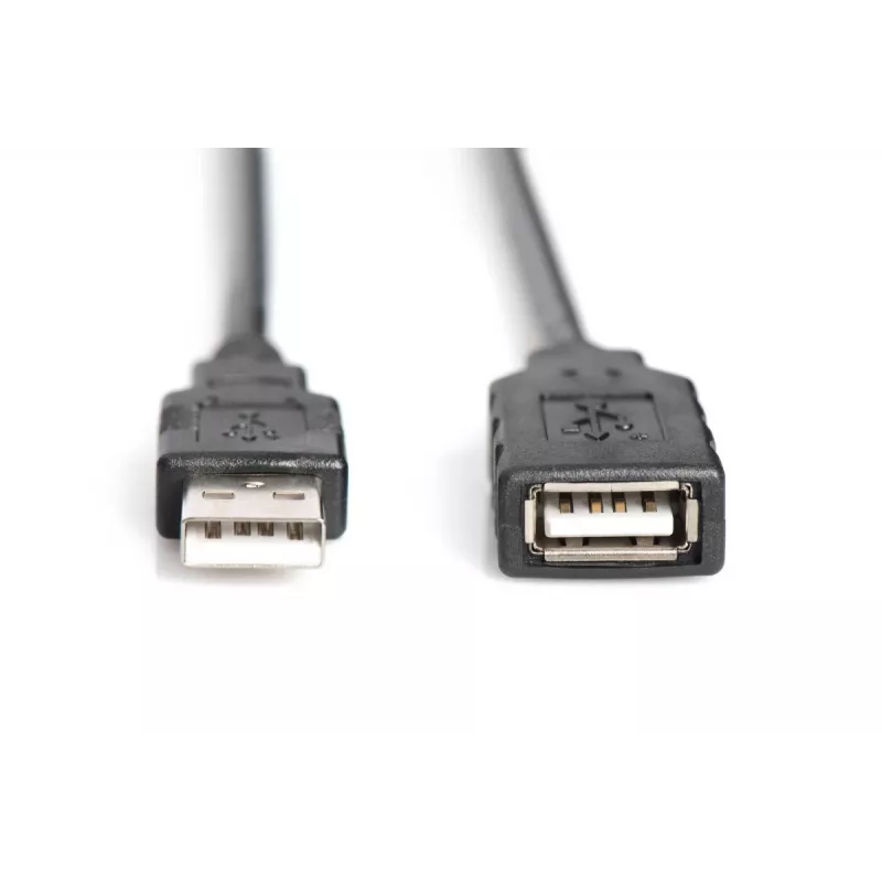 DIGITUS USB 2.0 atkārtotāja kabelis USB A spraudnis / sievišķais 10m (DA-73100-1)