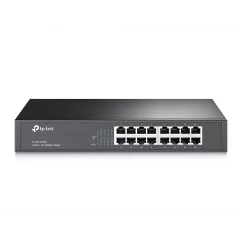 TP-Link TL-SF1016DS tīkla slēdzis Nepārvaldāms Fast Ethernet (10/100) 1U Melns