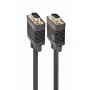 GEMBIRD Premium VGA HD15M/HD15M dubultā ekrānējuma ar 2*ferīta serdi 2.0m kabelis/ Melns