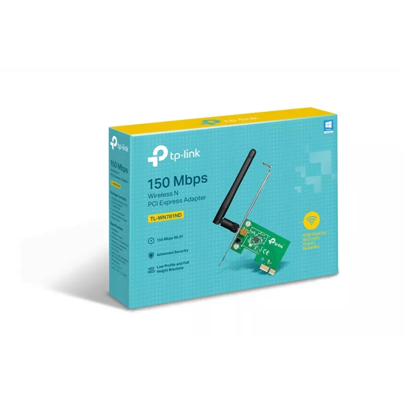 TP-Link TL-WN781ND tīkla karte Iekšējā WLAN 150 Mbit/s