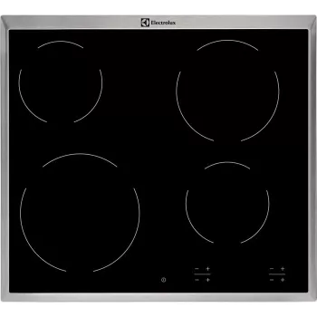 Electrolux EHF16240XK plīts virsma Melna Iebūvējams Keramiskā plīts virsma 4 zona(s)