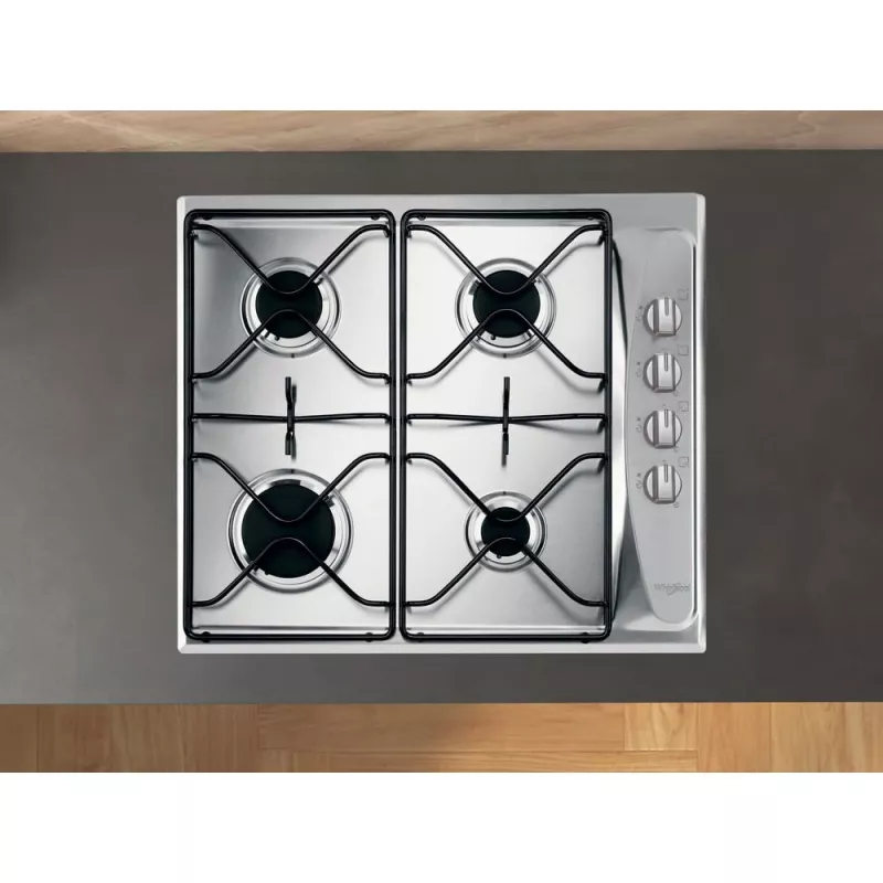 Whirlpool AKM 268/IX Nerūsējošais tērauds Iebūvējama Gāzes 4 zonu(s)