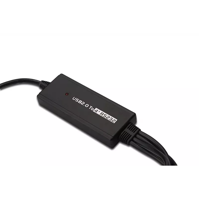 DIGITUS USB 2.0 To 4x Rs232 kabelis 1.5m