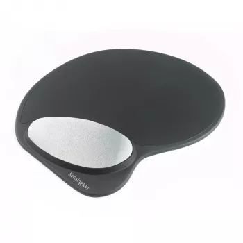 Peles paliktnis Kensington Memory Gel pele Pad ar integrētu plaukstas balstu - melns/pelēks
