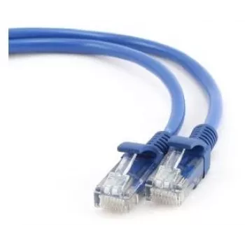 GEMBIRD plākstera vads - Cat 5e - UTP - 1,5m - melns