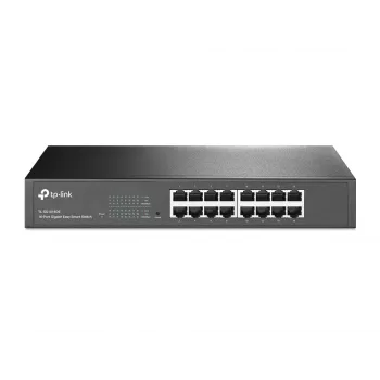 TP-Link 16 portu Gigabit Easy Smart tīkla slēdzis, pārvaldīts, L2, Gigabit Ethernet (10/100/1000), stiprināšana statīvā, 1U