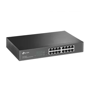 TP-Link 16 portu Gigabit Easy Smart tīkla slēdzis, pārvaldīts, L2, Gigabit Ethernet (10/100/1000), stiprināšana statīvā, 1U