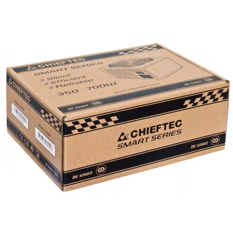 Chieftec Smart GPS-700A8 barošanas bloks 700 W 20+4 pin ATX PS/2 Melns