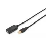 DIGITUS USB 2.0 atkārtotāja pagarinātāja kabelis 5 m