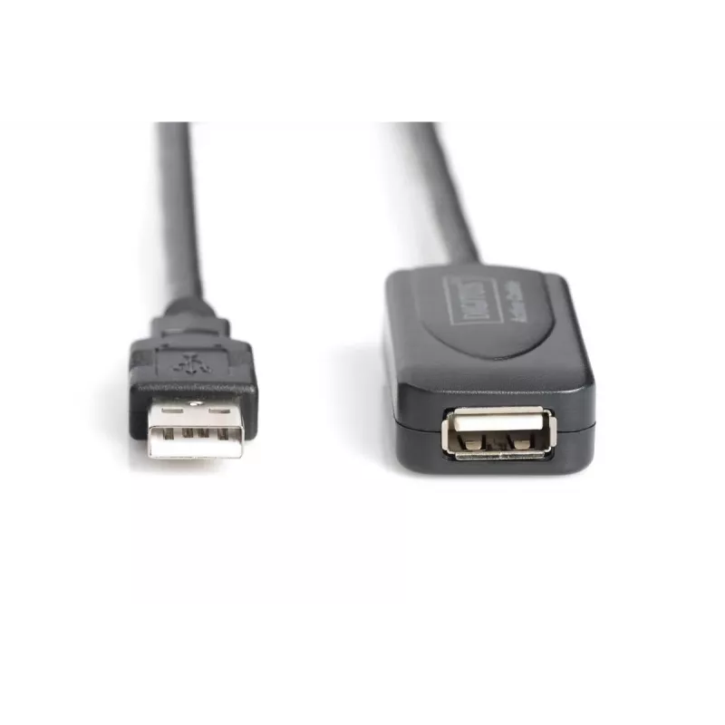 DIGITUS USB 2.0 Repeater kabelis USB A male / A female 20m (DA-73102)