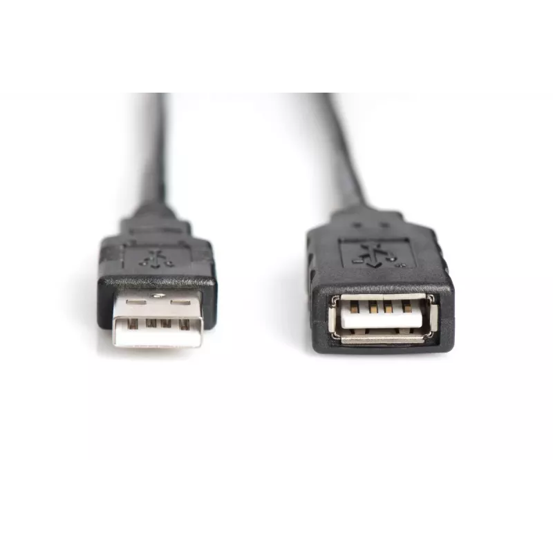 DIGITUS USB 2.0 atkārtotāja kabelis, USB A tēviņš / A mātīte, 15 m (DA-73101)