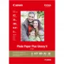 Canon PP-201 Glossy II fotopapīrs Plus A3 - 20 loksnes, augsta spīduma, 260 g/m², A3, 20 loksnes, 270 µm, Canon Lucia, ChromaLife100+